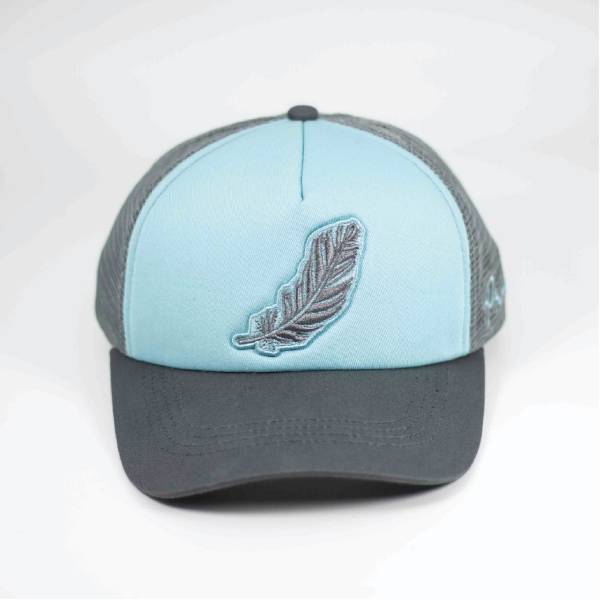 FEATHER CAP - SKY BLUE - Image 3