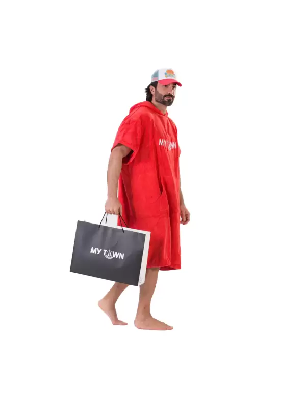 BEACH TOWEL - RED