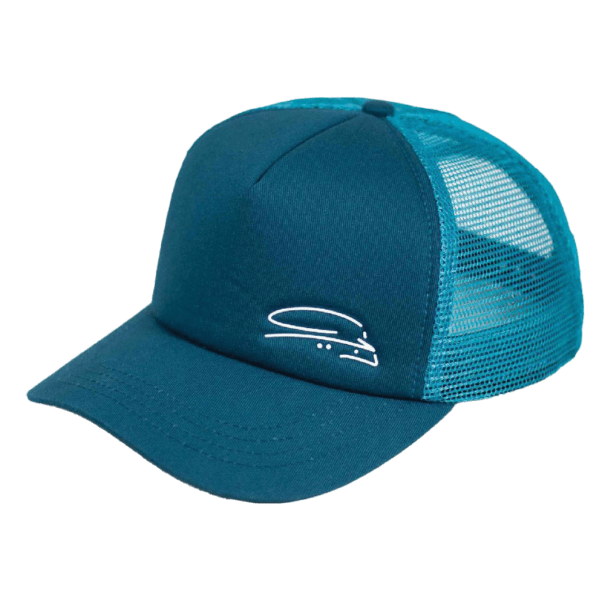 DUBAI SIGNATURE CAP - PEACOCK BLUE