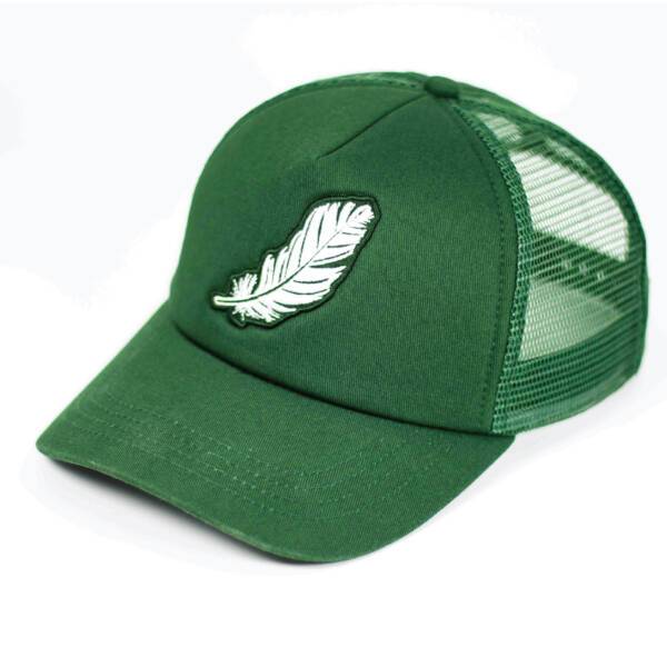 FEATHER GREEN CAP