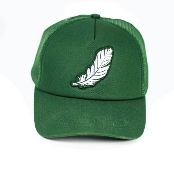 FEATHER GREEN CAP - Image 2