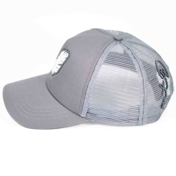FEATHER GREY WHITE CAP - Image 3
