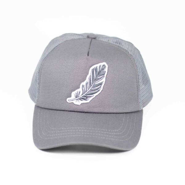 FEATHER GREY CAP - Image 3