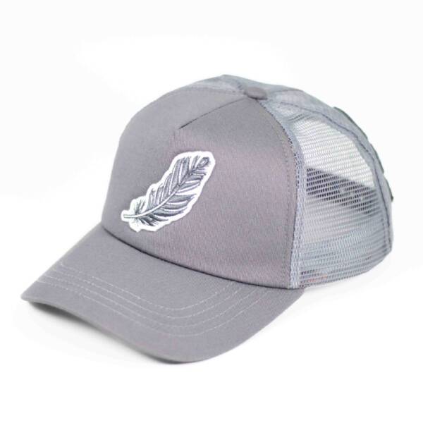 FEATHER GREY CAP