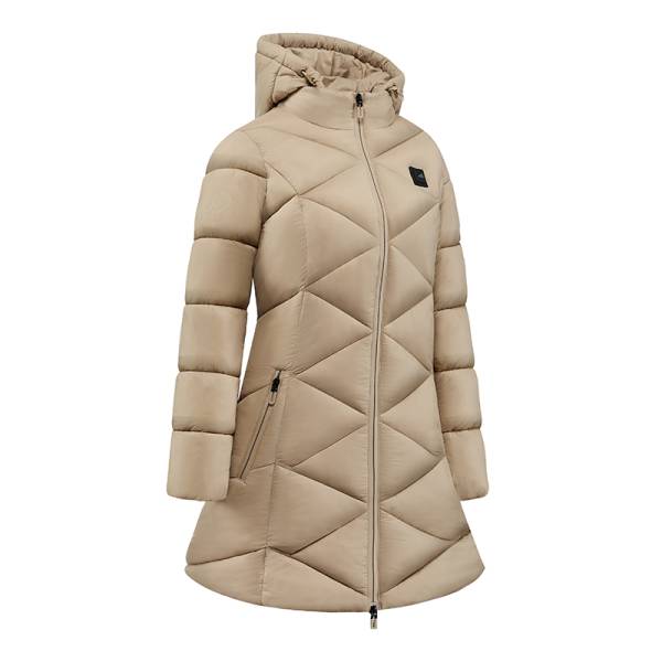 New Women Heating Jacket Beige - Image 2