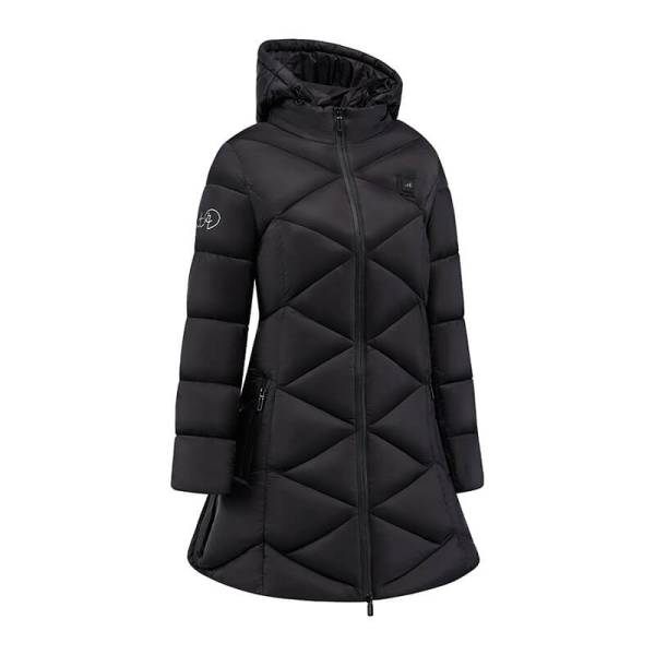 New Women Heating Jacket Black - Image 2