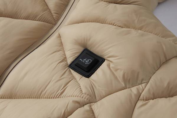 New Women Heating Jacket Beige - Image 6