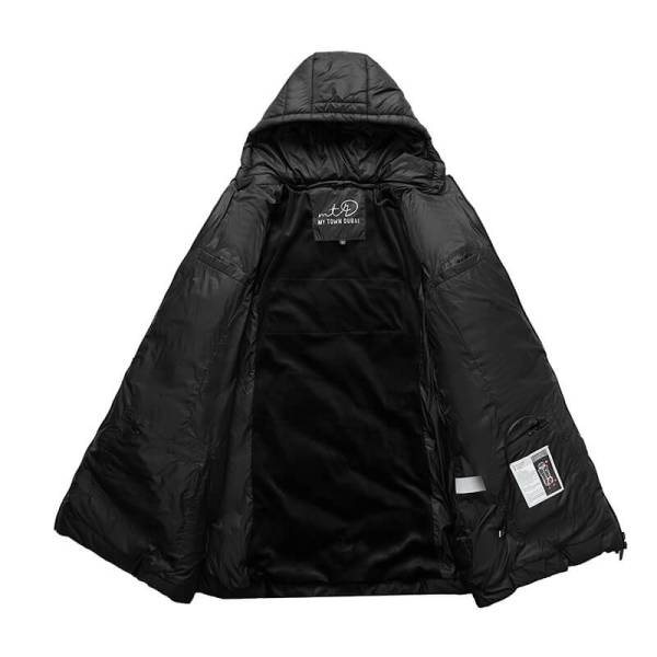 New Women Heating Jacket Black - Image 5