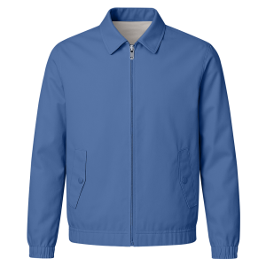 Blouson Polo Blue & Gray