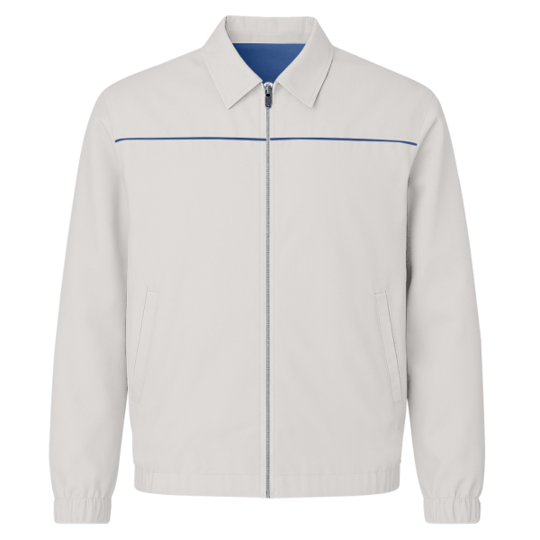 Blouson Polo Gray & Blue